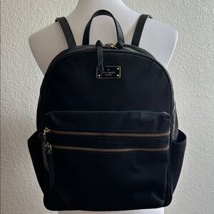 Kate Spade Black Wilson Road Bradley Backpack